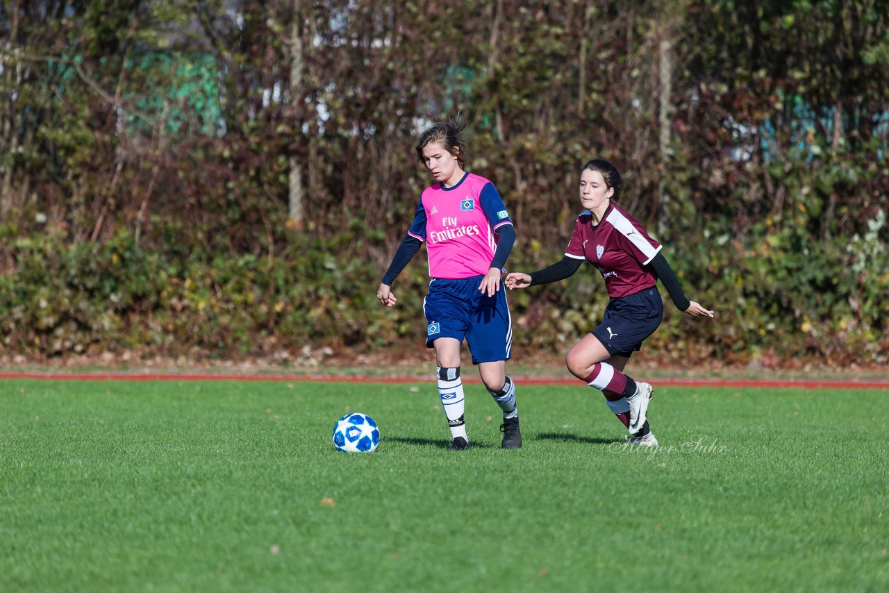 Bild 336 - B-Juniorinnen Halstenbek-Rellingen - Hamburger SV 2 : Ergebnis: 3:8